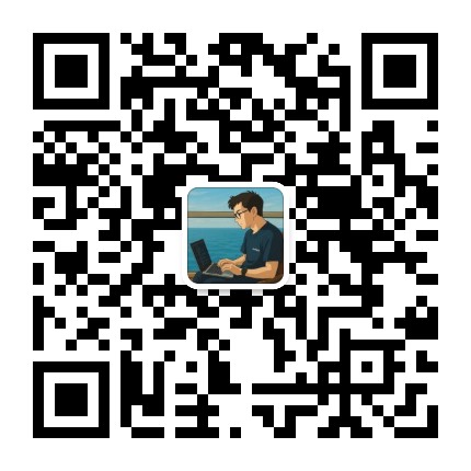 WeChat Official Account QR code for 学习的一天天